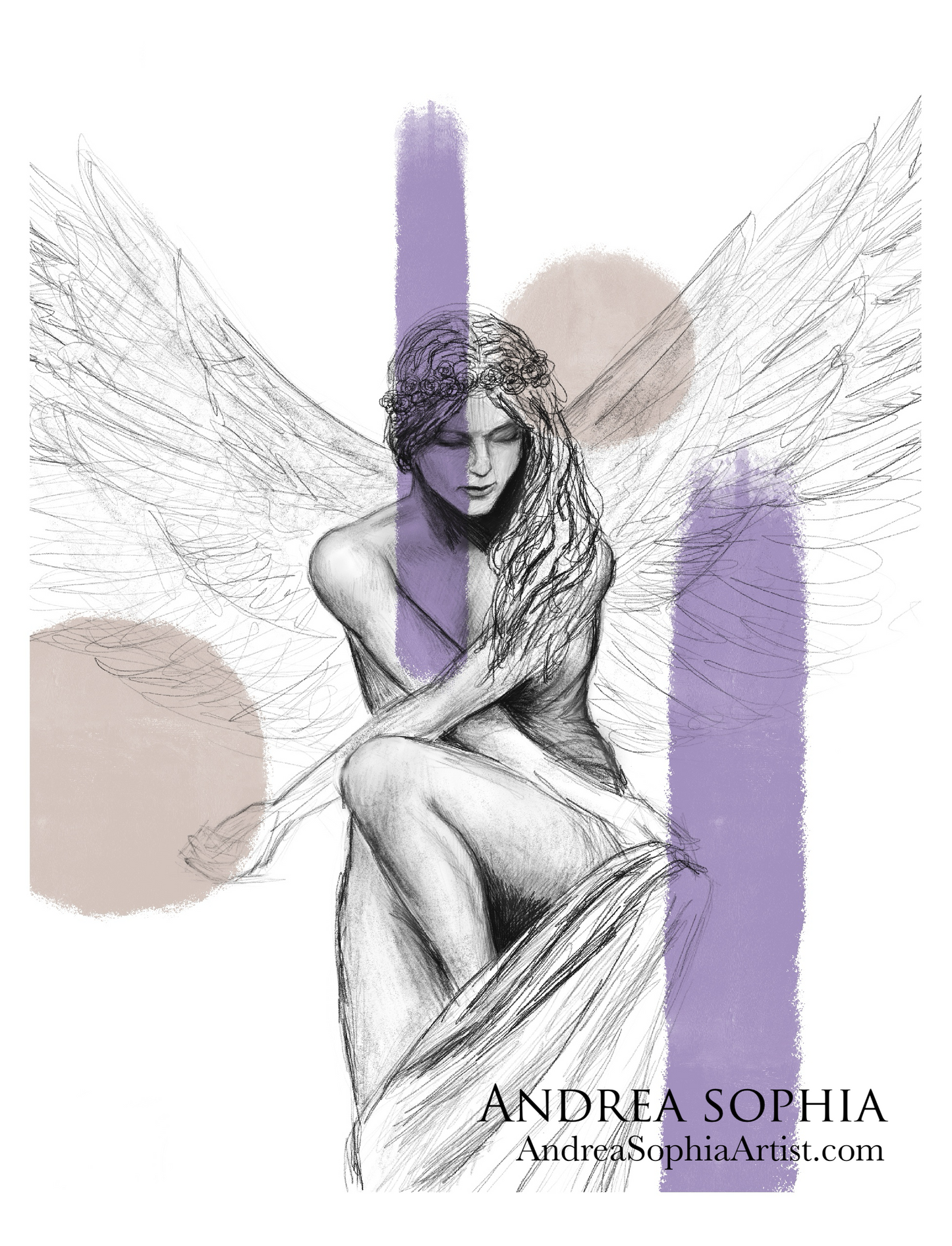 “Deconstructed Angel” Art Print 5x7