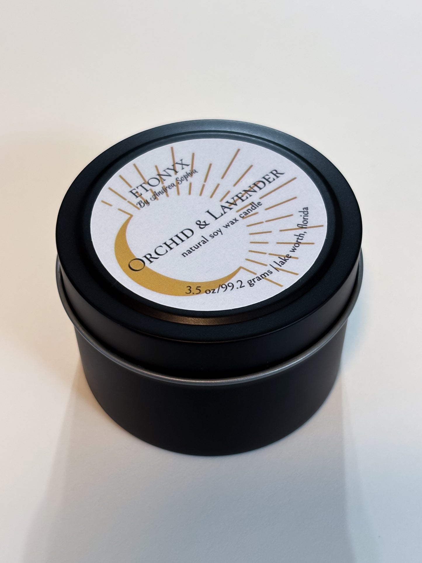 Orchid and Lavender 3.5oz Soy Candle